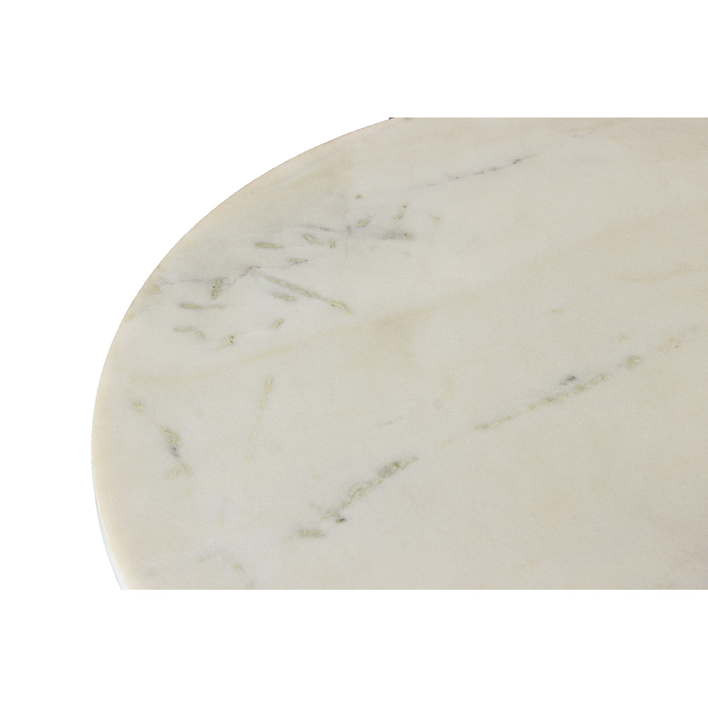 SAVOA SIDE TABLE ΛΕΥΚΟ ΚΑΡΥΔΙ 60x60x45 - Image 4