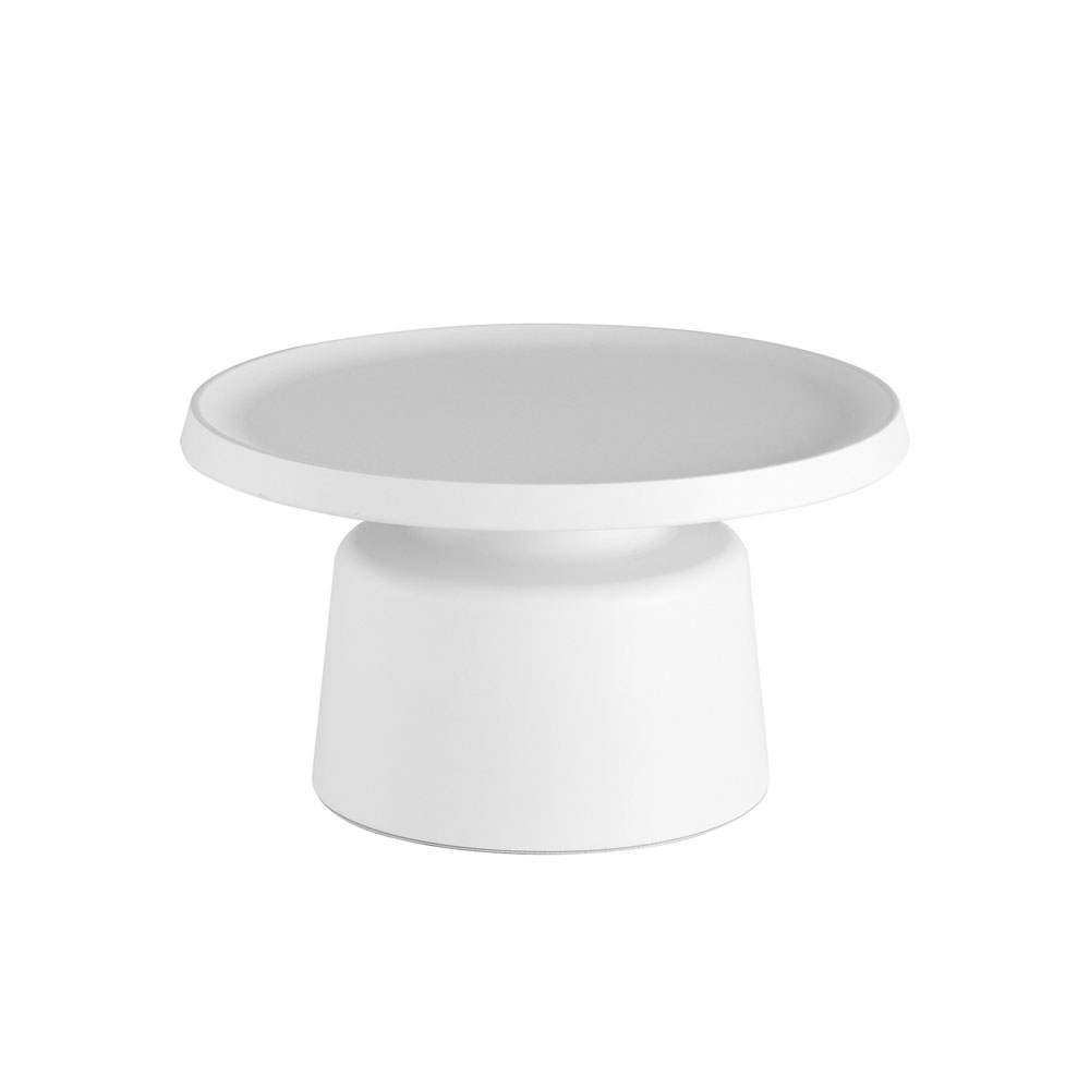 AMAR COFFEE TABLE SET 2ΤΕΜ ΛΕΥΚΟ 70x70x40 - Image 3