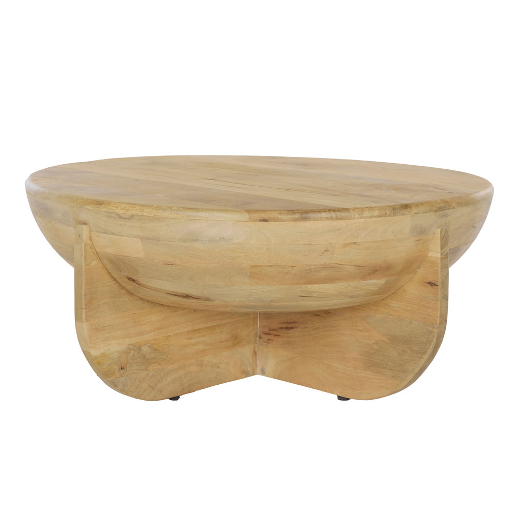 PALOMA COFFEE TABLE ΦΥΣΙΚΟ 91x91x40cm - Image 3