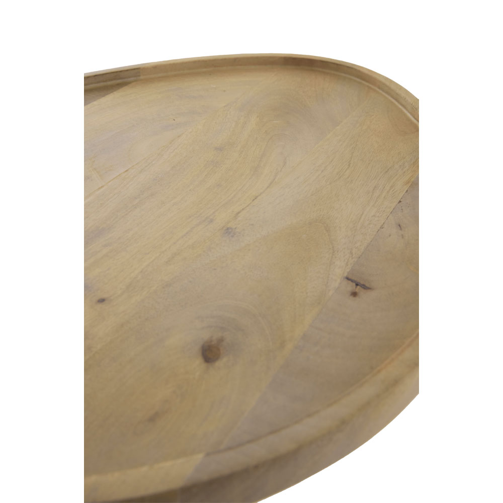 PILEA 56 SIDE TABLE ΦΥΣΙΚΟ ΛΕΥΚΟ 56x43x56 - Image 4
