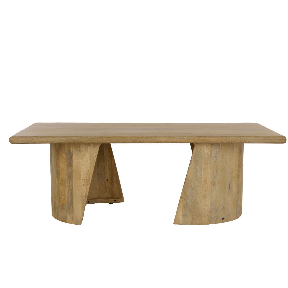 SPIRAL COFFEE TABLE ΦΥΣΙΚΟ 130x70x45 - Image 3