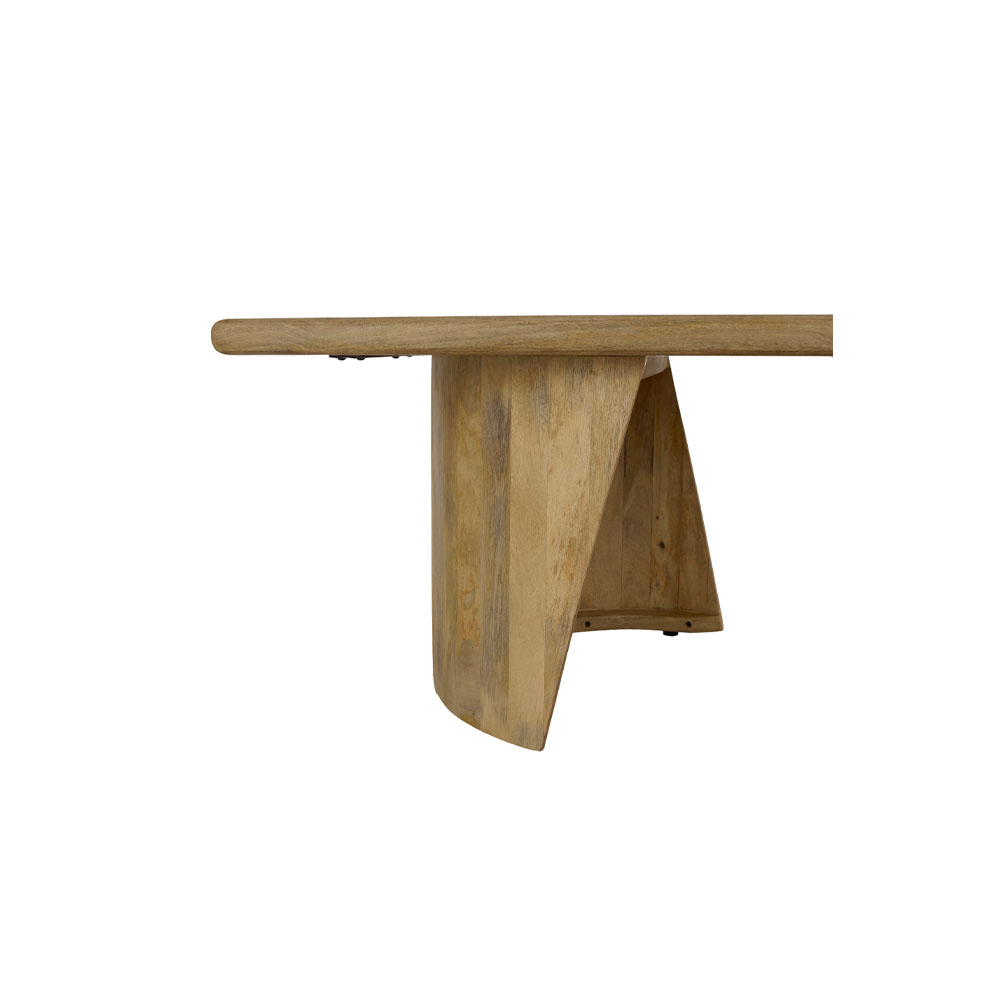 SPIRAL COFFEE TABLE ΦΥΣΙΚΟ 130x70x45 - Image 5