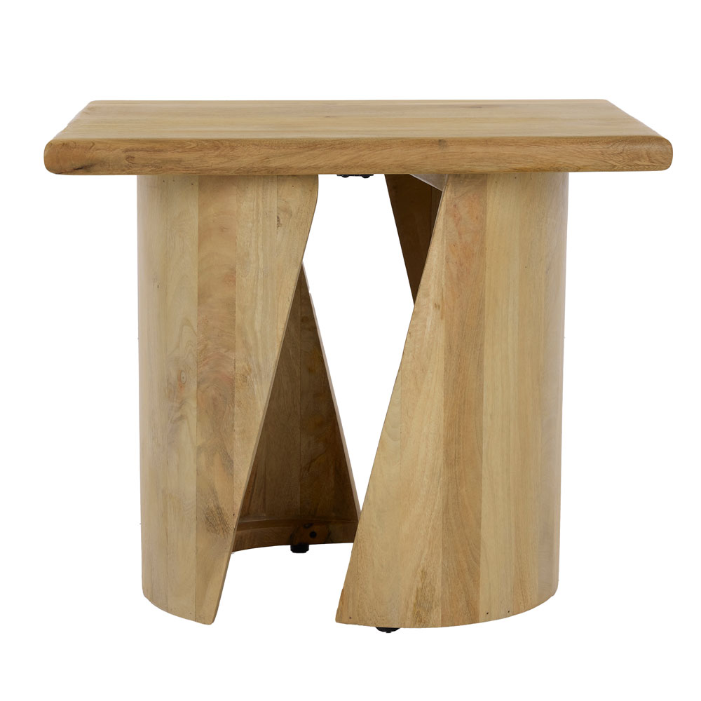 SPIRAL SIDE TABLE ΦΥΣΙΚΟ 62.5x45x52.5 - Image 3