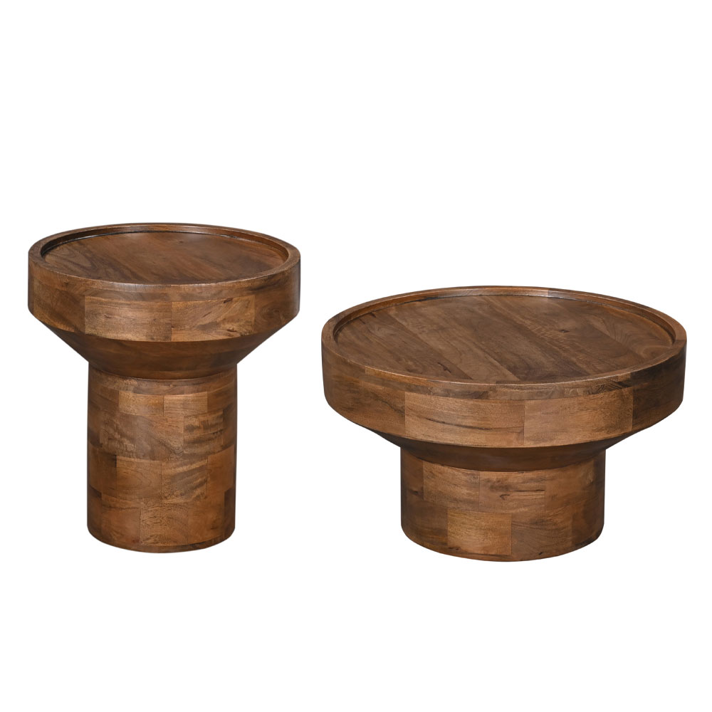 DUBAI COFFEE TABLE ΚΑΡΥΔΙ 70x70x40 - Image 5