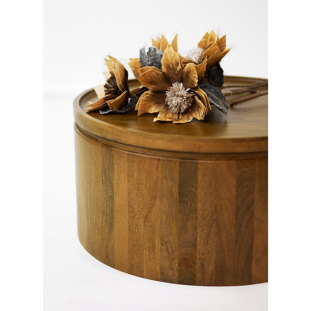 ARAB COFFEE TABLE ΚΑΡΥΔΙ 80x80x40 - Image 2