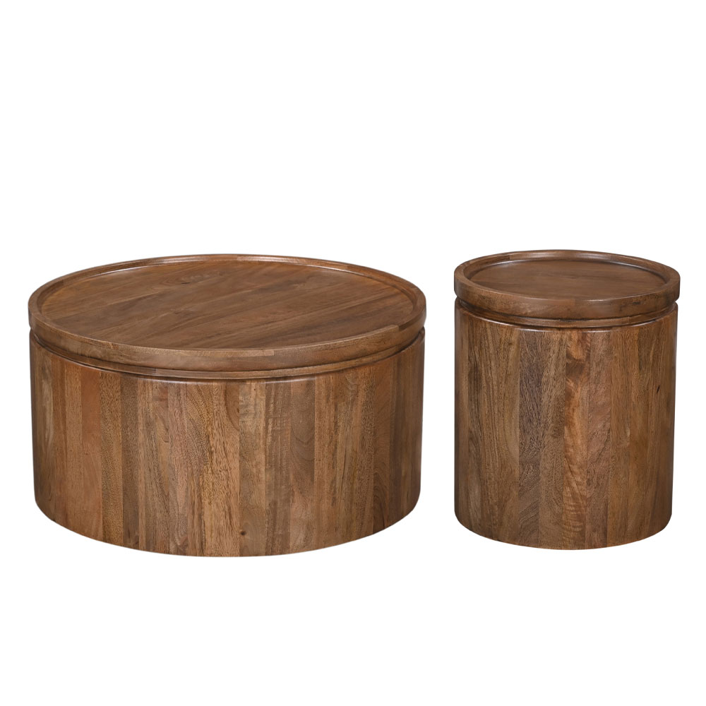 ARAB COFFEE TABLE ΚΑΡΥΔΙ 80x80x40 - Image 4