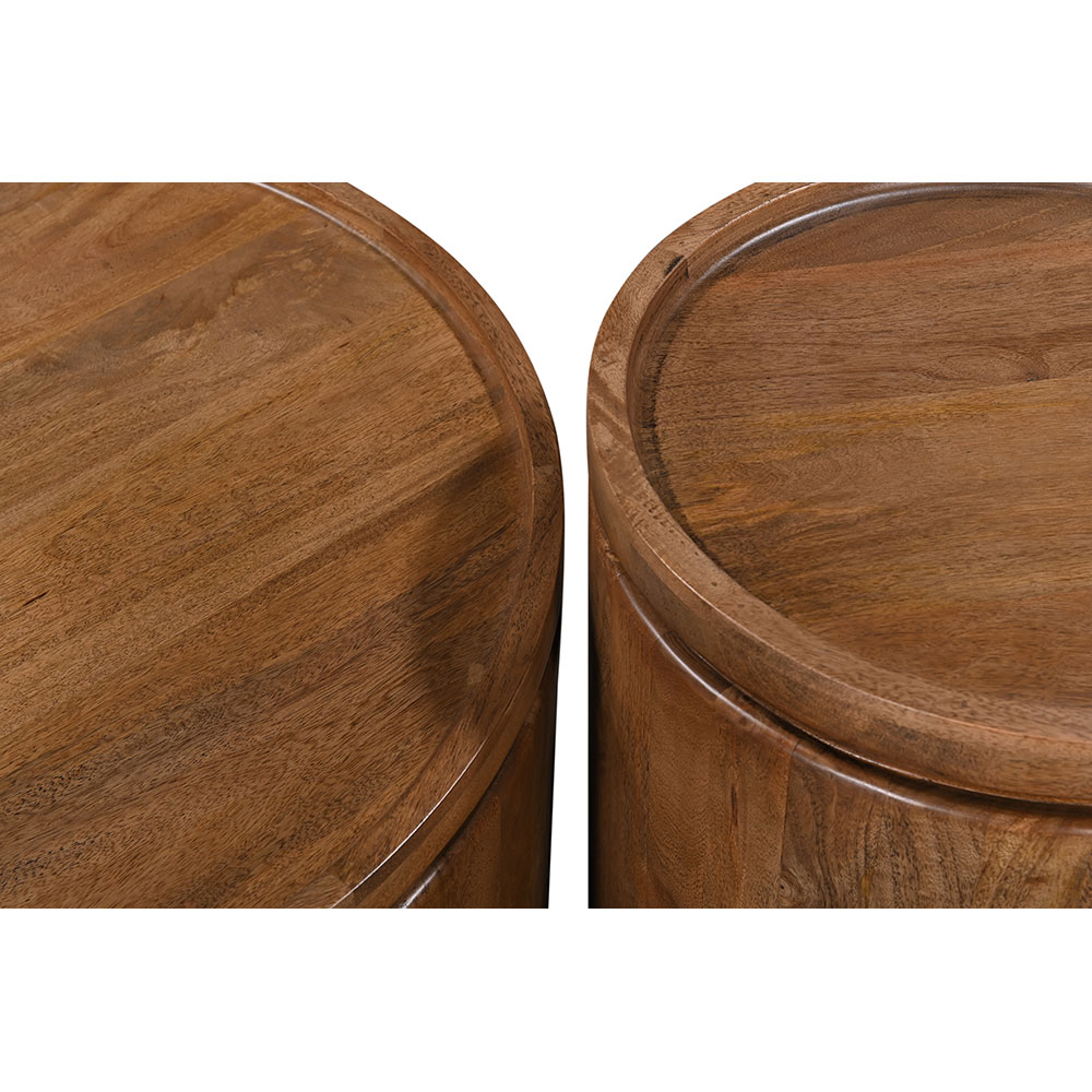 ARAB COFFEE TABLE ΚΑΡΥΔΙ 80x80x40 - Image 5