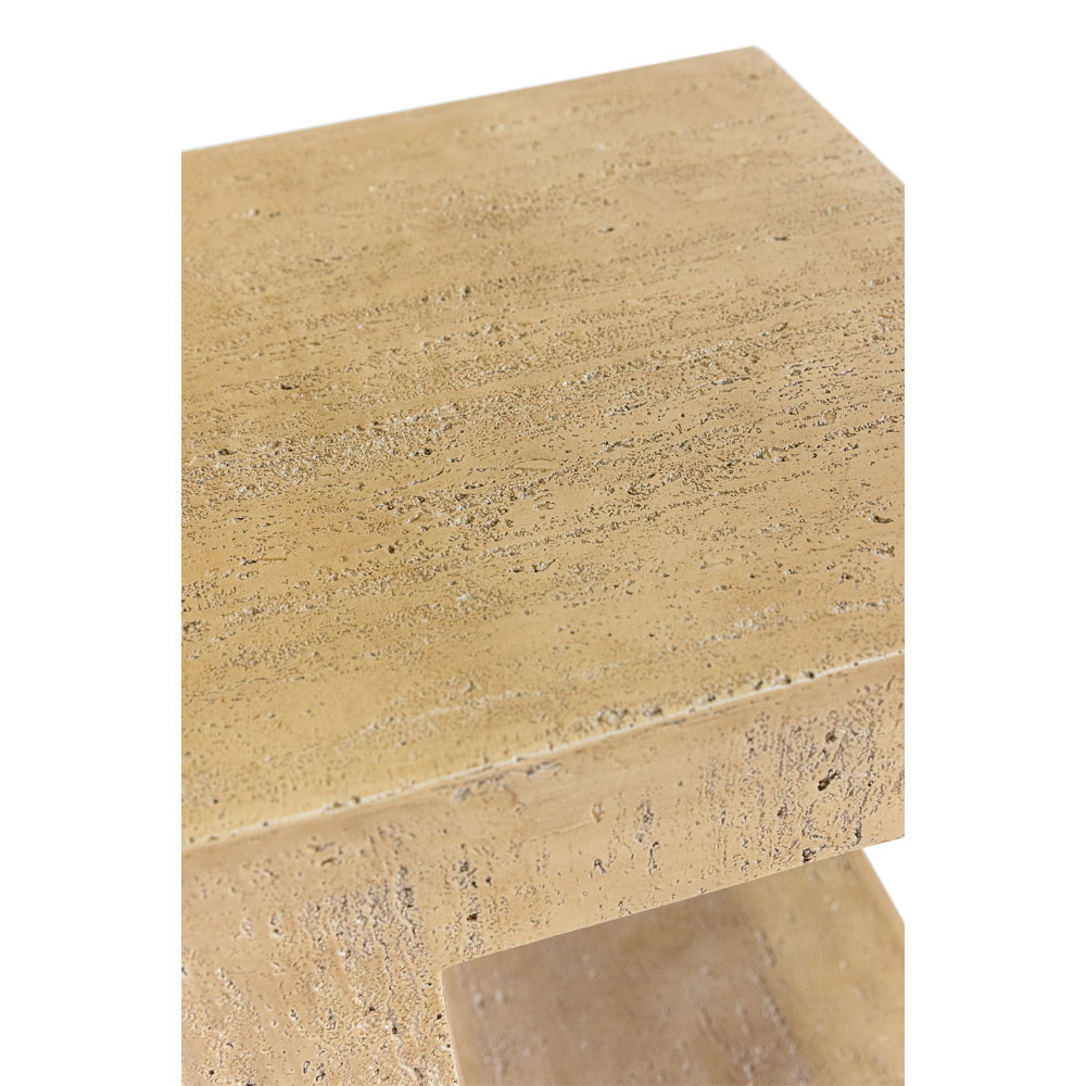 PYRAMIS SIDE TABLE BEIGE 38.5x38.5x46 - Image 4