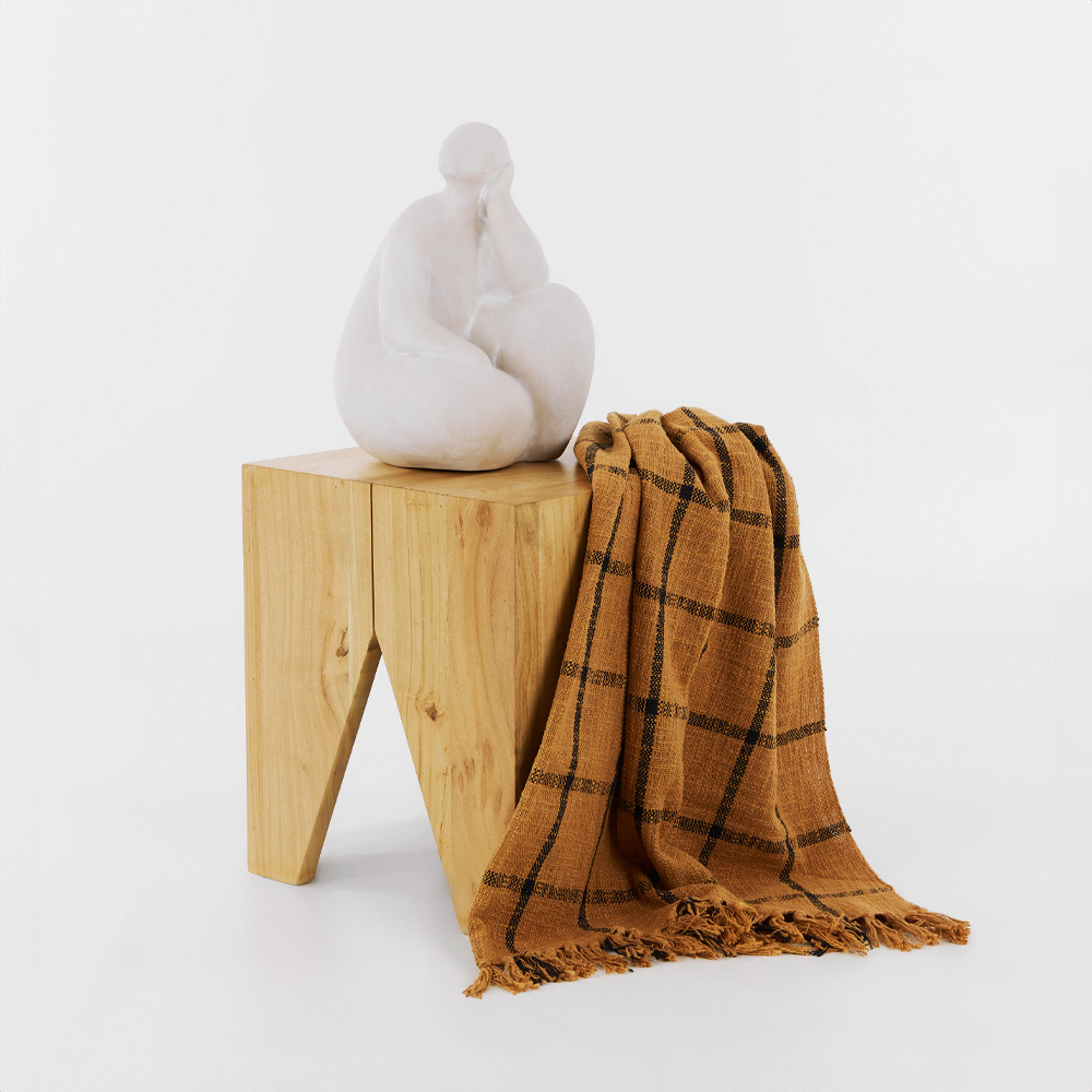 EMIR SIDE TABLE ΦΥΣΙΚΟ 40x40x45 - Image 2