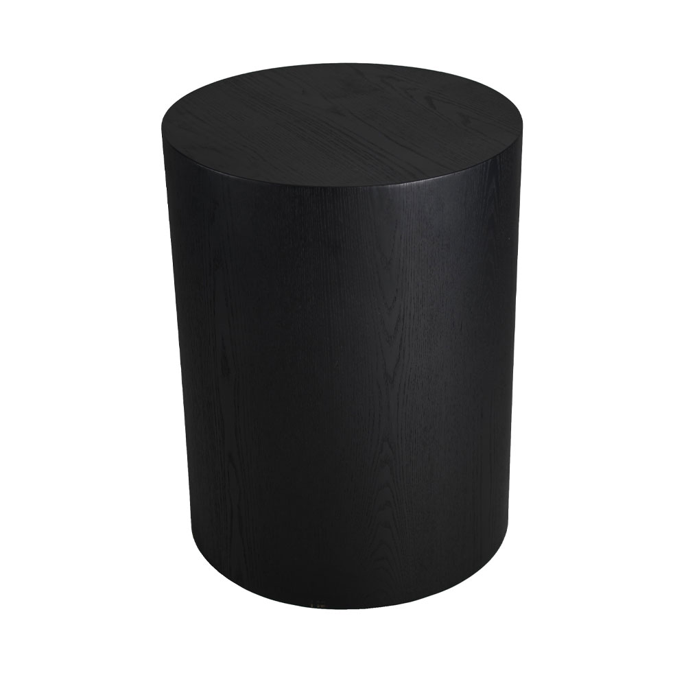 TUBE SIDE TABLE ΜΑΥΡΟ 50x50x66.5cm