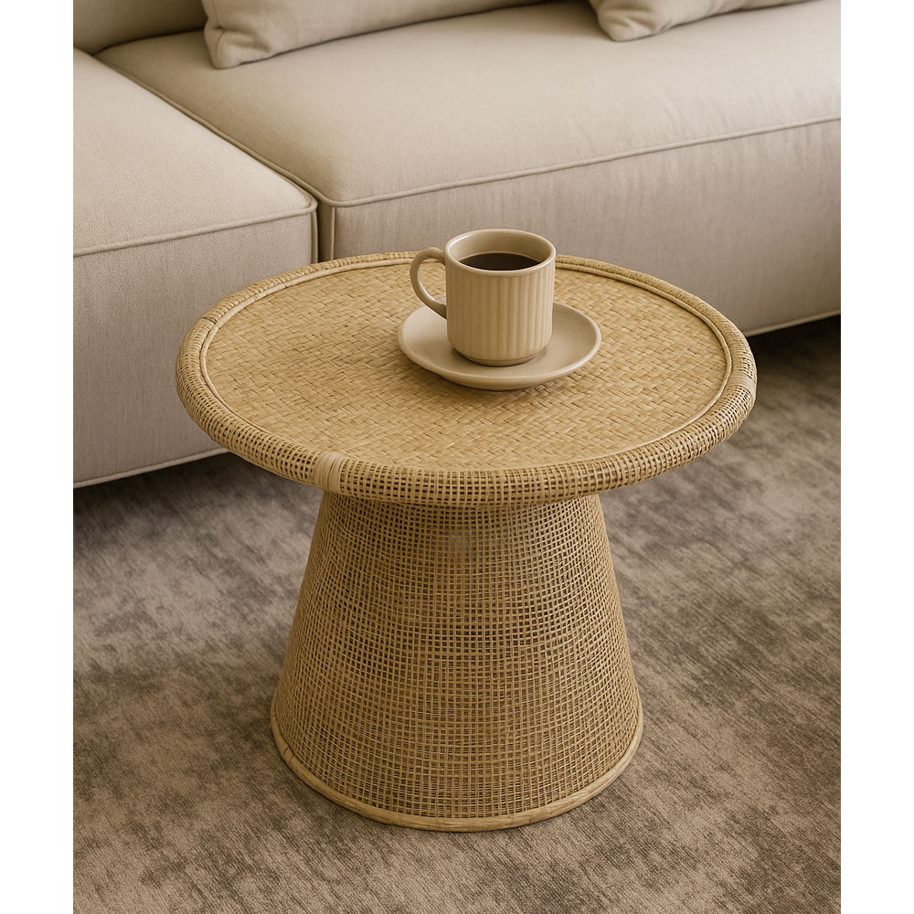 KAMIRA SIDE TABLE ΦΥΣΙΚΟ 59x59x49.5 - Image 2