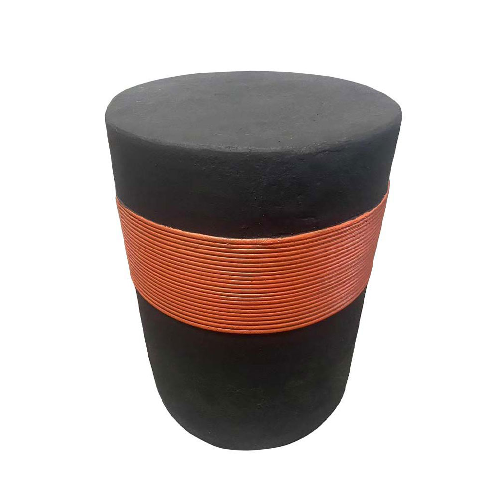 BELT SIDE TABLE ΜΑΥΡΟ ΚΕΡΑΜΙΔΙ 38.5x38.5x52 - Image 2