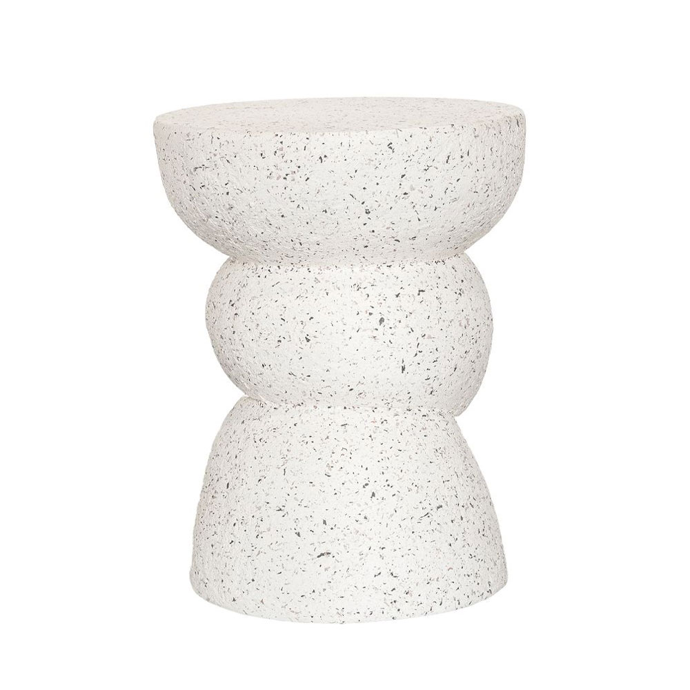 ASIMETRON SIDE TABLE TERRAZZO 35x35x46 - Image 2