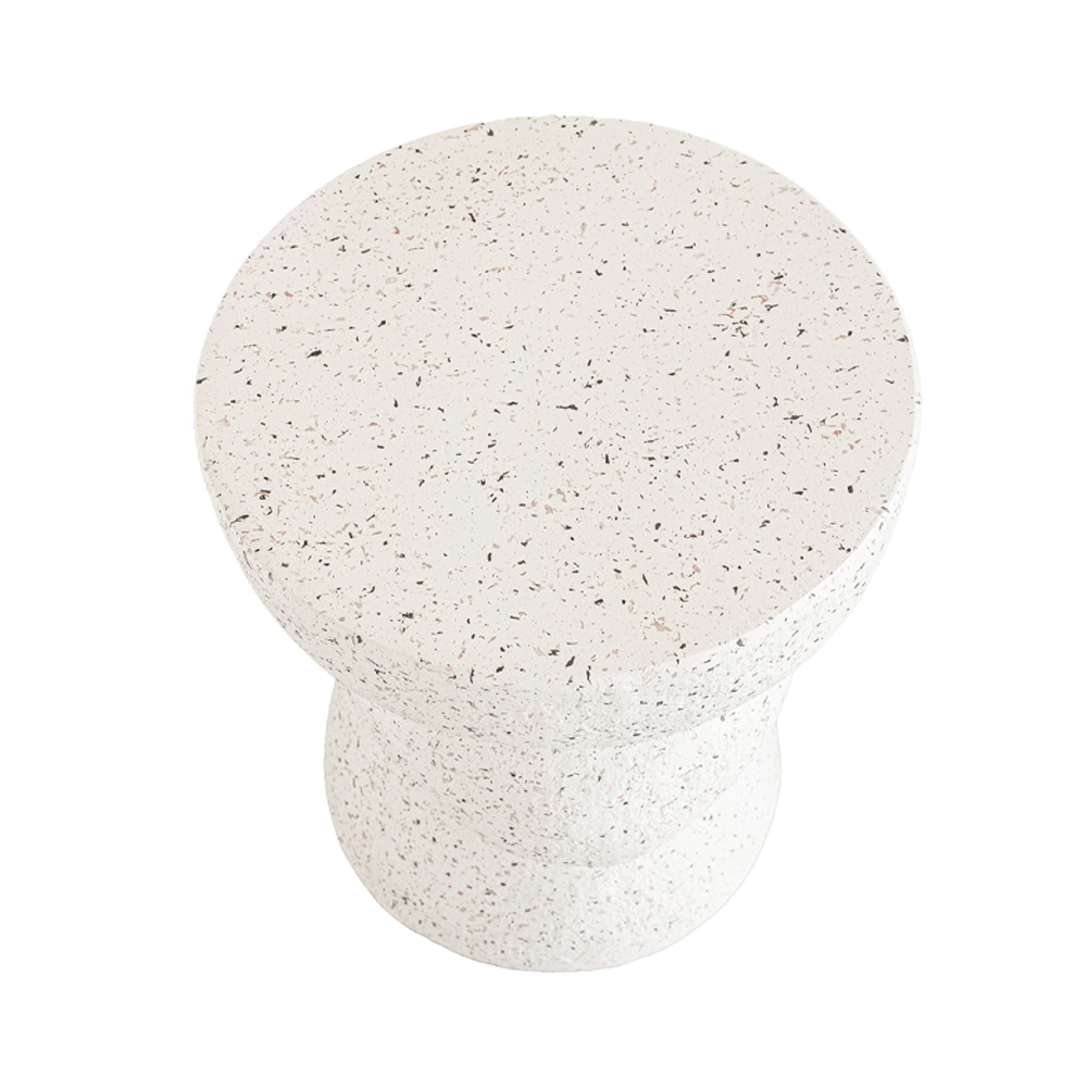 ASIMETRON SIDE TABLE TERRAZZO 35x35x46 - Image 3