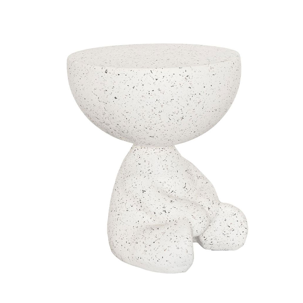 BEAR SIDE TABLE TERRAZZO 38x38x43 - Image 3