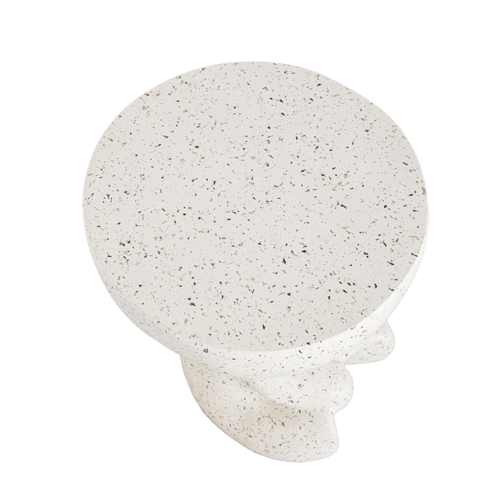 BEAR SIDE TABLE TERRAZZO 38x38x43 - Image 4