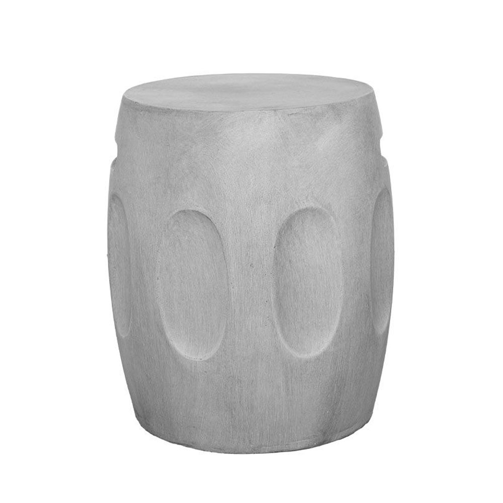 AFRICA SIDE TABLE ΓΚΡΙ 38x38x46.5