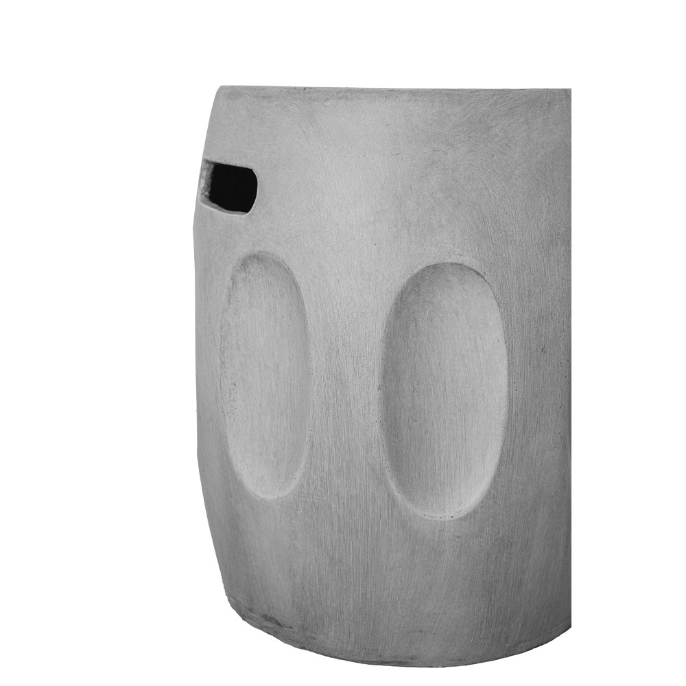AFRICA SIDE TABLE ΓΚΡΙ 38x38x46.5 - Image 3