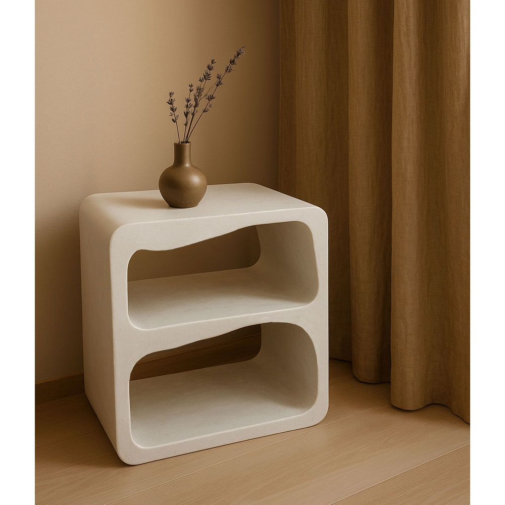 TINOS SIDE TABLE ΛΕΥΚΟ 47x40x53 - Image 2