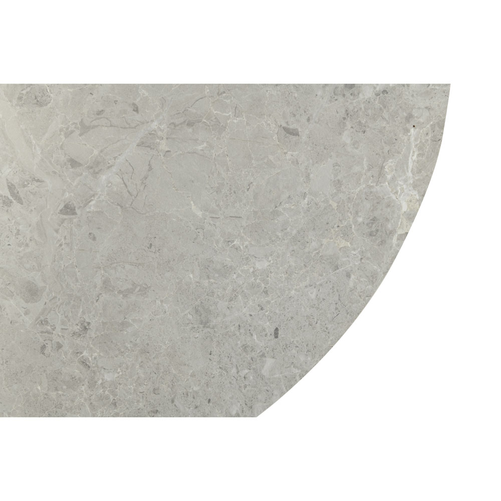 CASPIAN COFFEE TABLE ΓΚΡΙ ΜΕ ΟΨΗ ΜΑΡΜΑΡΟΥ LATTE 120x60x43 - Image 3