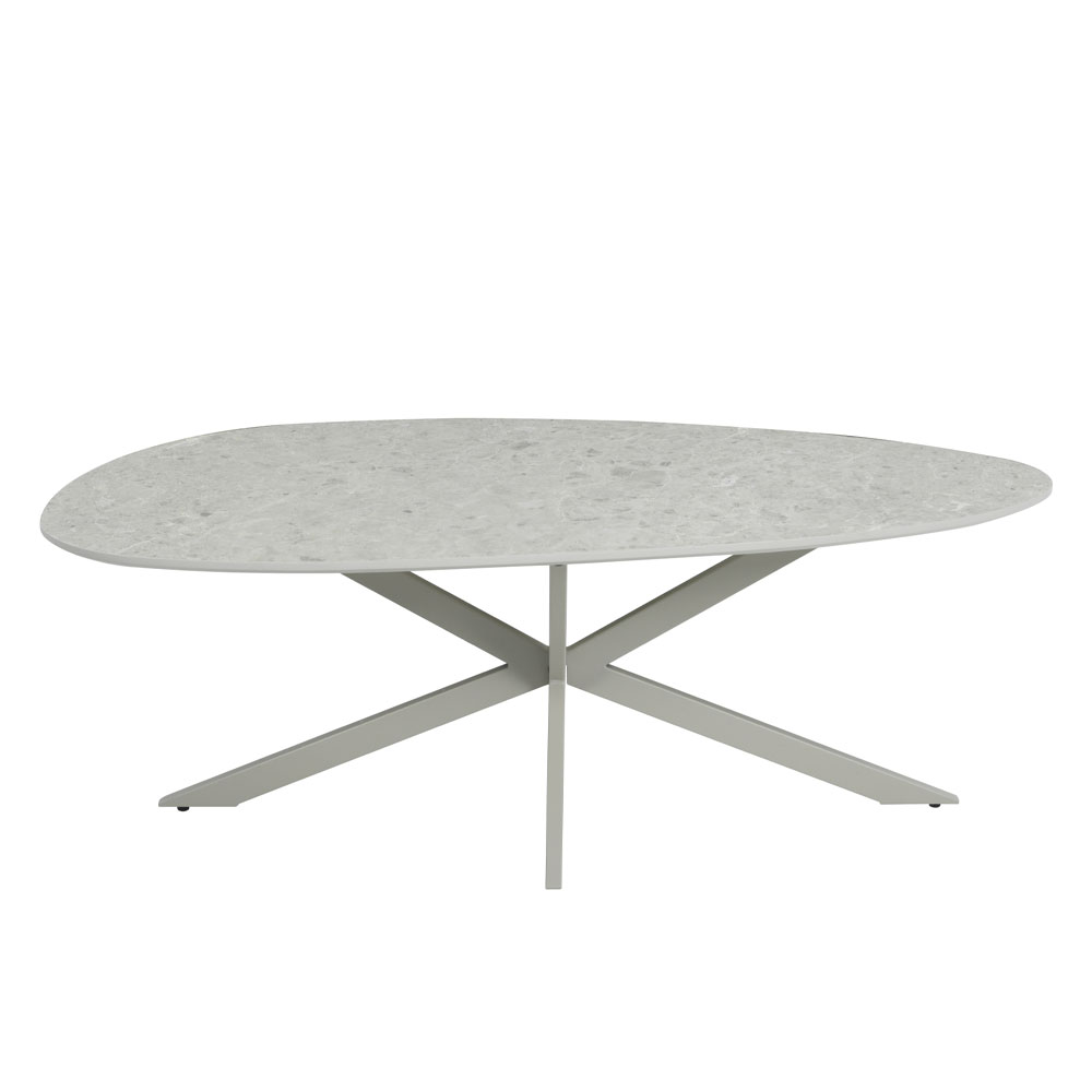 CASPIAN COFFEE TABLE ΓΚΡΙ ΜΕ ΟΨΗ ΜΑΡΜΑΡΟΥ LATTE 120x60x43 - Image 4