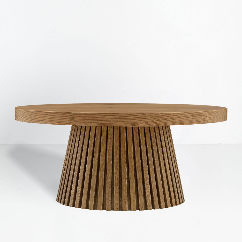 FORESTA COFFEE TABLE ΦΥΣΙΚΟ 90x90x40