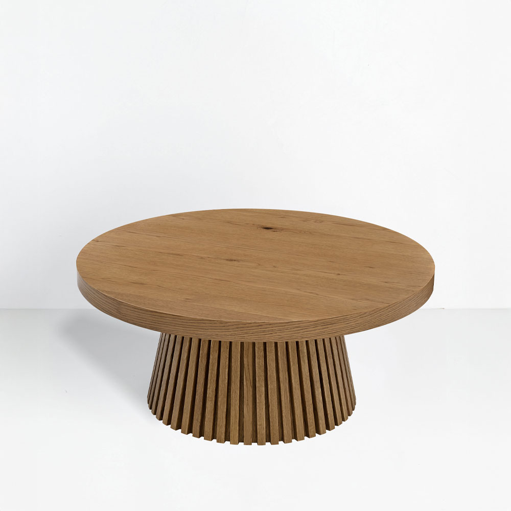 FORESTA COFFEE TABLE ΦΥΣΙΚΟ 90x90x40 - Image 2