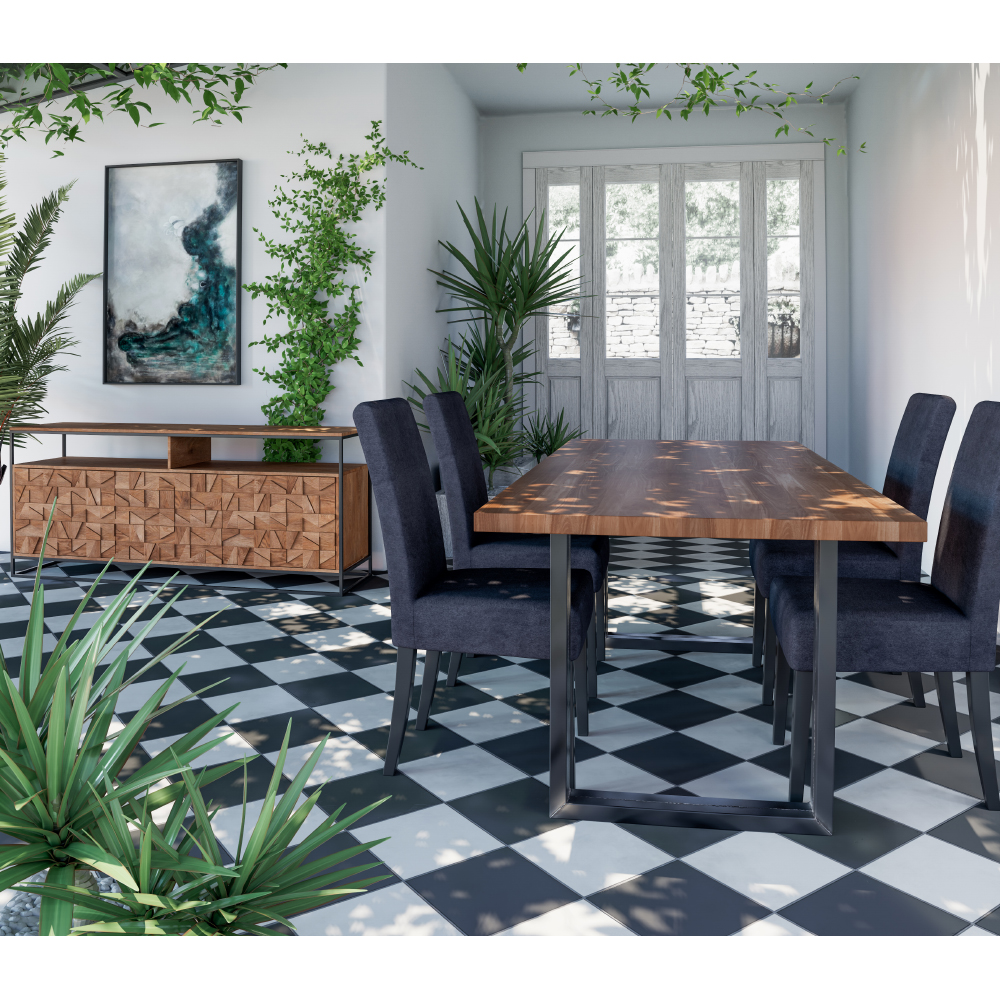 PUZZLE ΜΠΟΥΦΕΣ 3ΠΟΡΤΕΣ ΚΑΡΥΔΙ 175x45x75 - Image 2