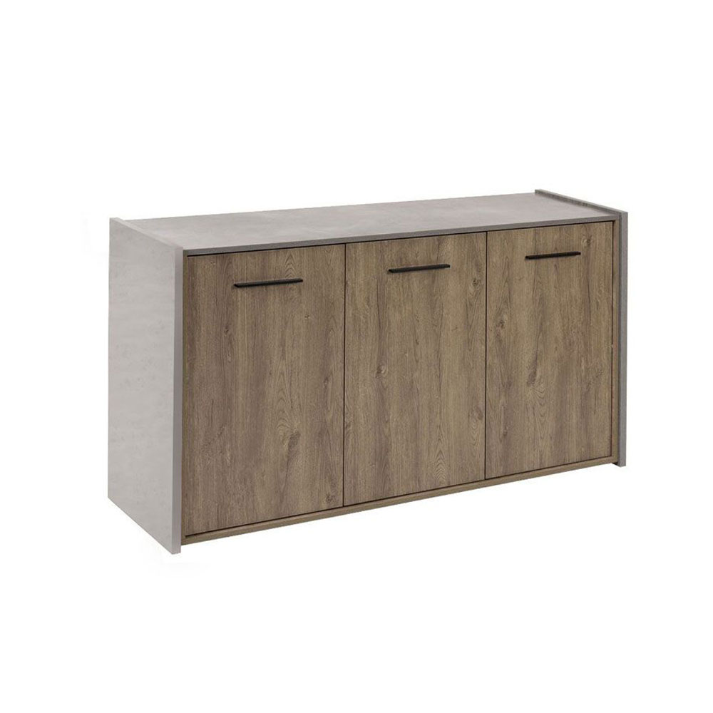 BONDI 2 ΜΠΟΥΦΕΣ SONOMA ΣΚΟΥΡΟ CEMENT 160x45x85