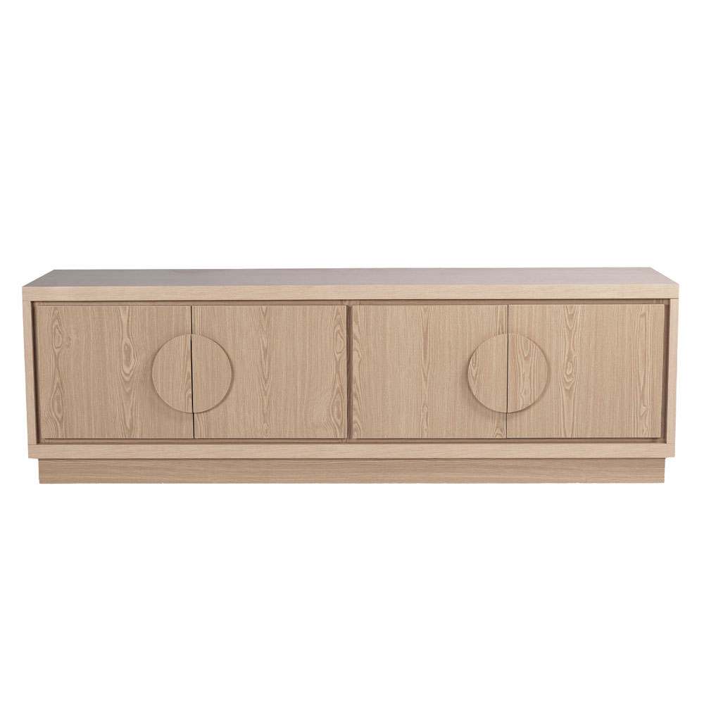 AXIS TV STAND 4ΠΟΡΤΕΣ ΦΥΣΙΚΟ 160x40x50 - Image 2