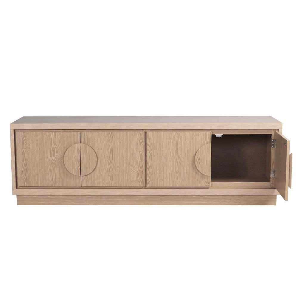AXIS TV STAND 4ΠΟΡΤΕΣ ΦΥΣΙΚΟ 160x40x50 - Image 3