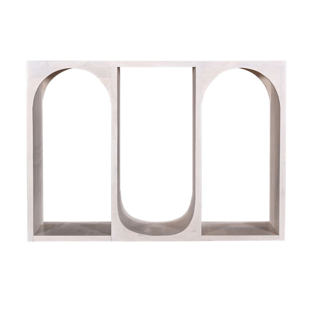 ARCH ΚΟΝΣΟΛΑ ΛΕΥΚΟ DECAPE 110x35x77 - Image 3