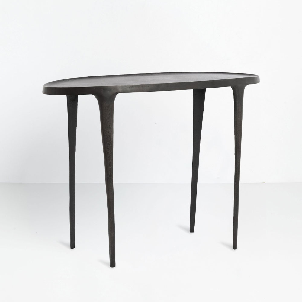 LANDING ΚΟΝΣΟΛΑ ΜΑΥΡΟ 110x43x80cm