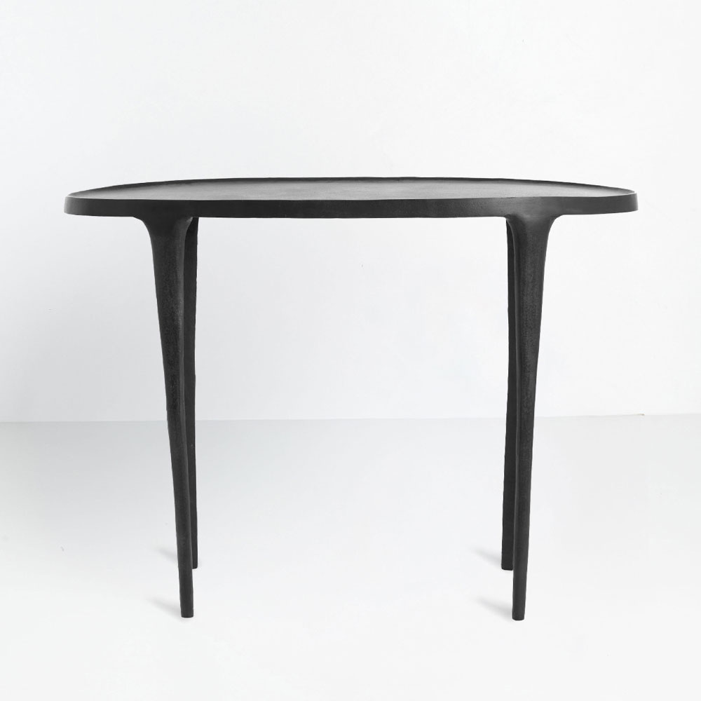 LANDING ΚΟΝΣΟΛΑ ΜΑΥΡΟ 110x43x80cm - Image 3