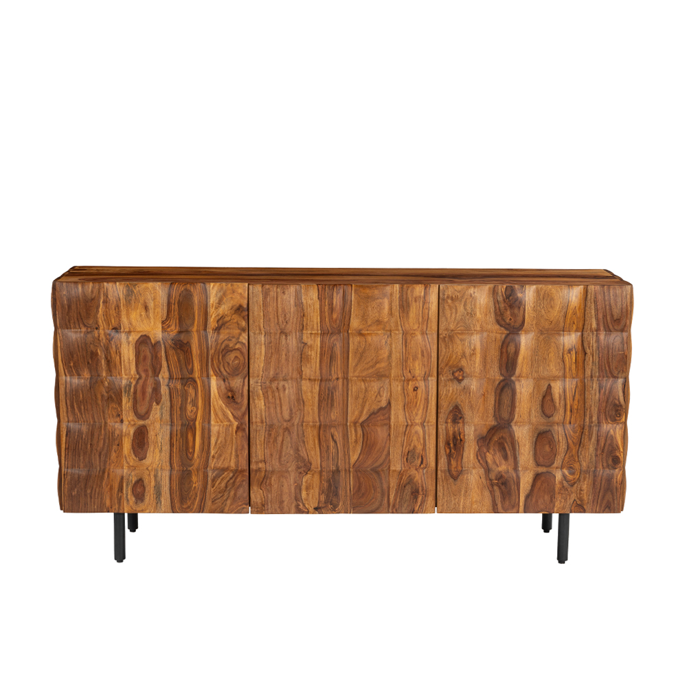 CHOCOLAT ΜΠΟΥΦΕΣ 3ΠΟΡΤΕΣ ΚΑΡΥΔΙ 162x42x80 - Image 2