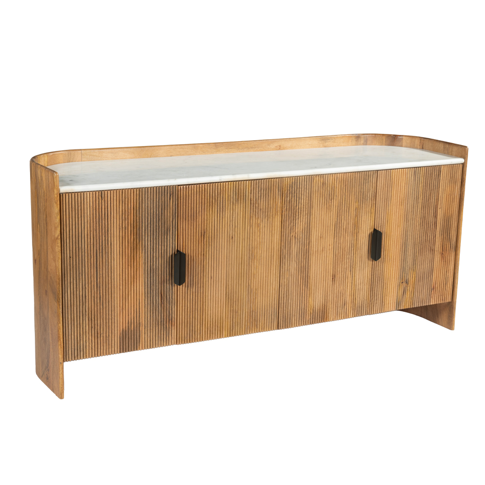 ORGANIC BITTER ΜΠΟΥΦΕΣ 4ΠΟΡΤΕΣ ΚΑΡΥΔΙ ΛΕΥΚΟ 165x45x75