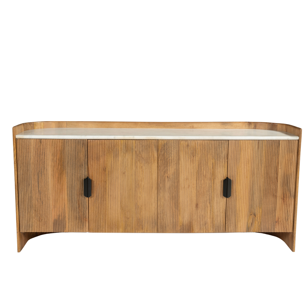 ORGANIC BITTER ΜΠΟΥΦΕΣ 4ΠΟΡΤΕΣ ΚΑΡΥΔΙ ΛΕΥΚΟ 165x45x75 - Image 2