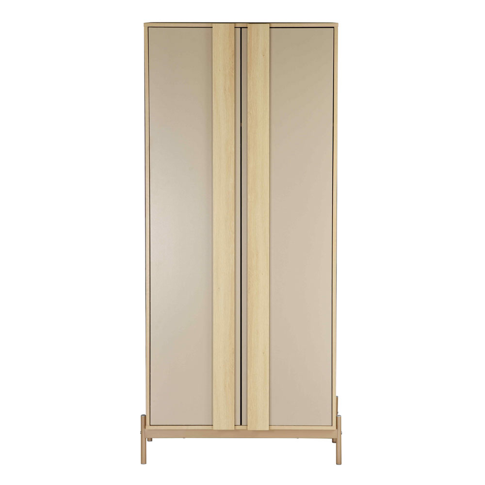 CAPPUCCINO ΝΤΟΥΛΑΠΑ 2ΠΟΡΤΕΣ LATTE SONOMA 84.6x50x185 - Image 2