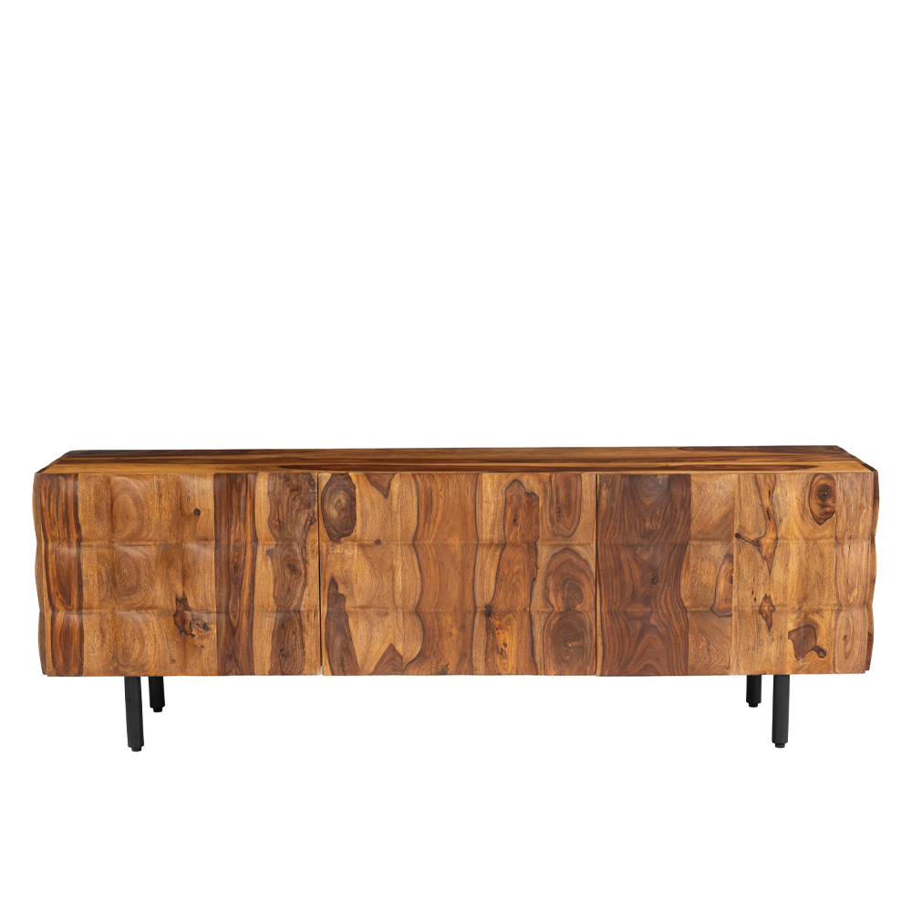 CHOCOLAT TV STAND 2ΠΟΡΤΕΣ ΚΑΡΥΔΙ 162x42x54 - Image 3