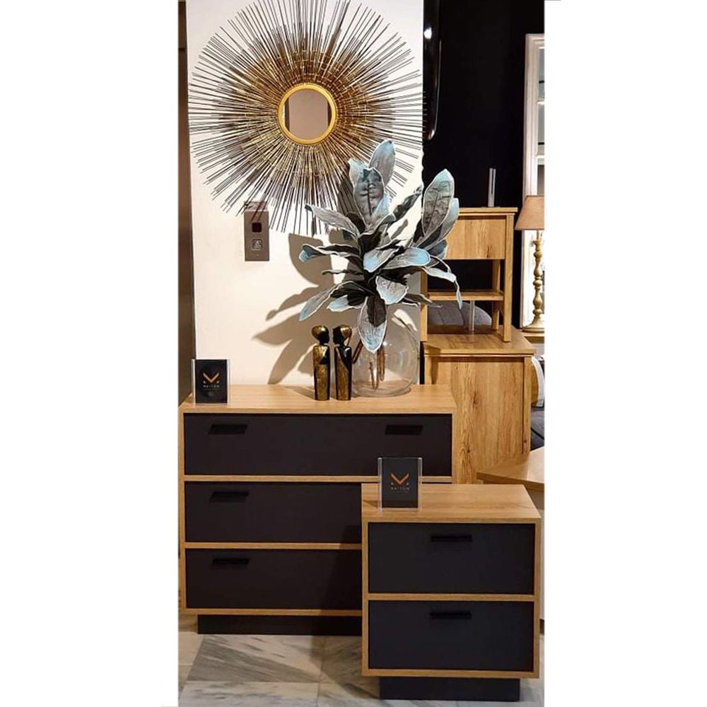 IMAGE ΣΥΡΤΑΡΙΕΡΑ 3ΣΥΡΤΑΡΙΑ SONOMA ΓΚΡΙ ΣΚΟΥΡΟ 90x45xH78cm - Image 3