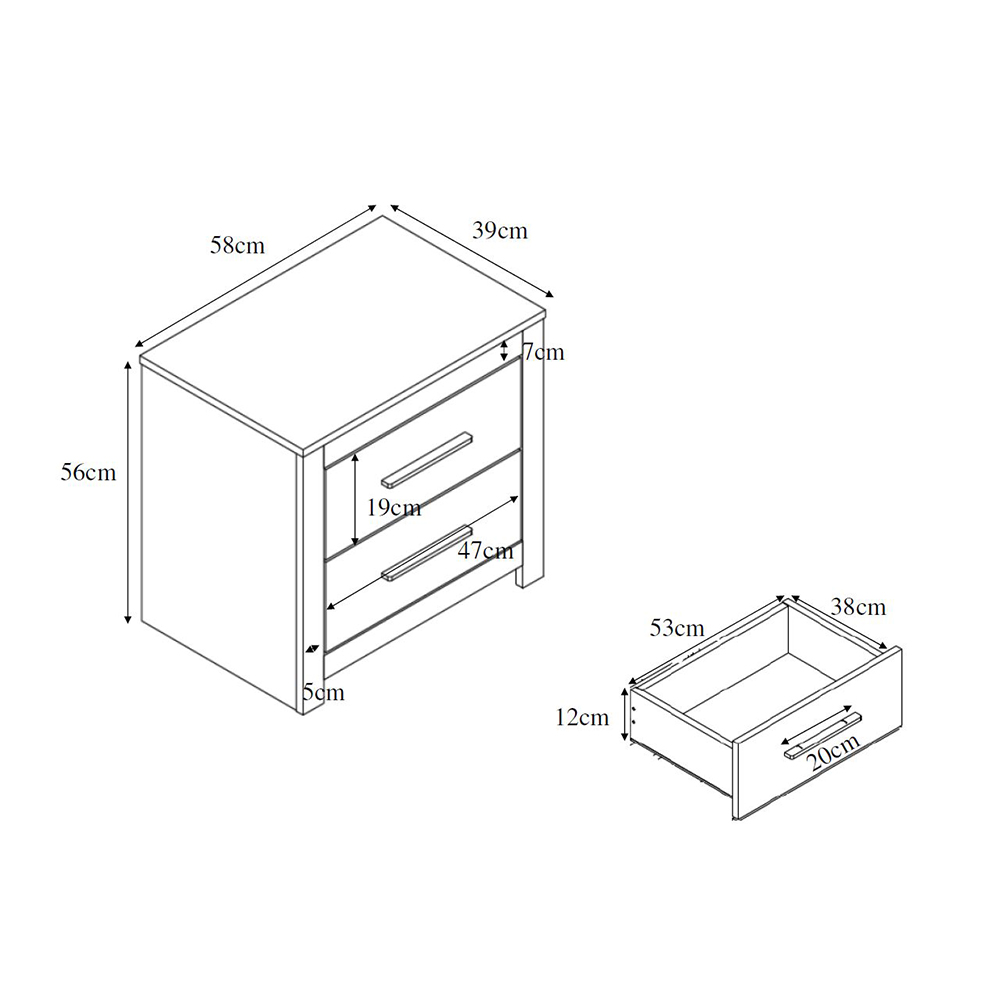 DODO ΚΟΜΟΔΙΝΟ OAK ΣΚΟΥΡΟ 58x39x56 - Image 4