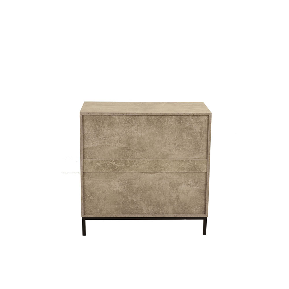 RUBIK ΣΥΡΤΑΡΙΕΡΑ 3ΣΥΡΤΑΡΙΑ CEMENT ΑΝΟΙΧΤΟ ΜΕ PATTERN 80x40x80 - Image 3