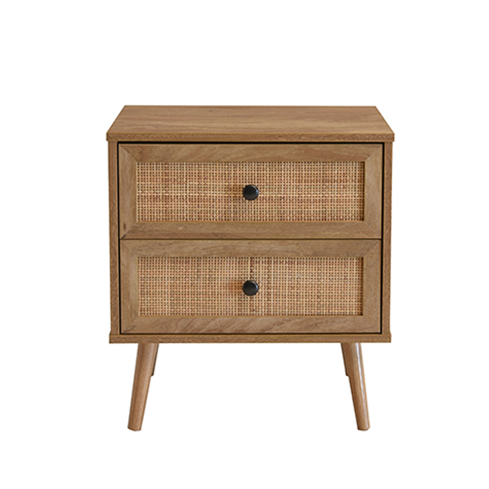 AMMOS ΚΟΜΟΔΙΝΟ 2ΣΥΡΤΑΡΙΑ ΦΥΣΙΚΟ ΜΕ RATTAN 50x39x54.8cm - Image 4