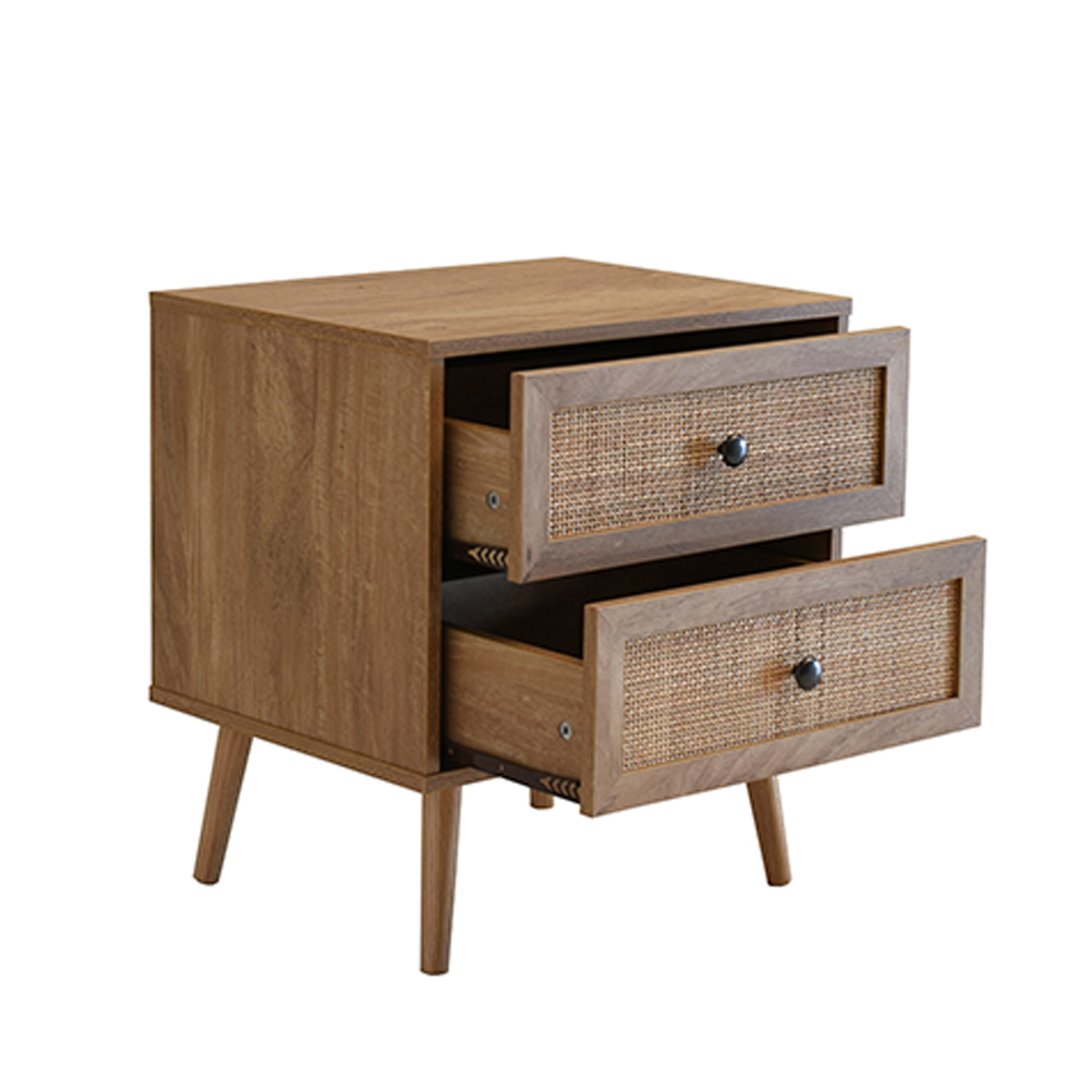 AMMOS ΚΟΜΟΔΙΝΟ 2ΣΥΡΤΑΡΙΑ ΦΥΣΙΚΟ ΜΕ RATTAN 50x39x54.8cm - Image 5