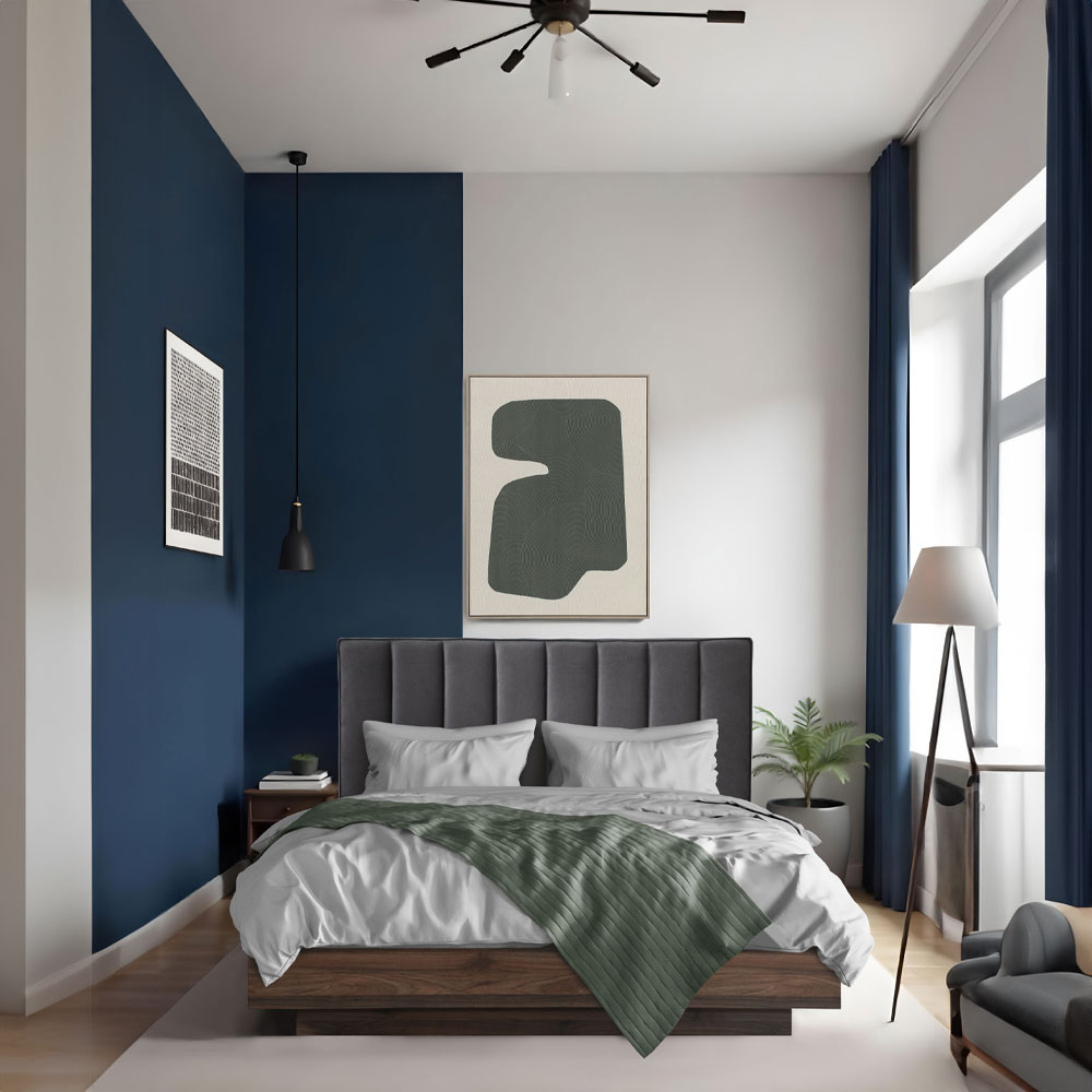 BOXY ΚΡΕΒΑΤΙ (ΓΙΑ ΣΤΡΩΜΑ 160x200cm) ΓΚΡΙ ΣΚΟΥΡΟ ΚΑΡΥΔΙ 211.5x165x111.2 - Image 2