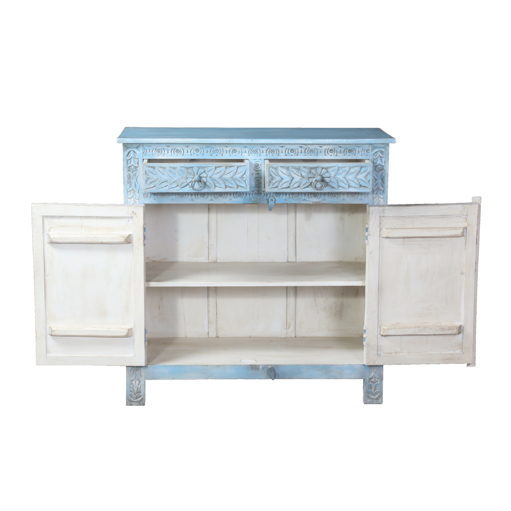 SIFNOS ΚΟΜΟΤΑ 2ΠΟΡΤΕΣ 2ΣΥΡΤΑΡΙΑ ΓΑΛΑΖΙΟ DECAPE 90x40x95 - Image 4