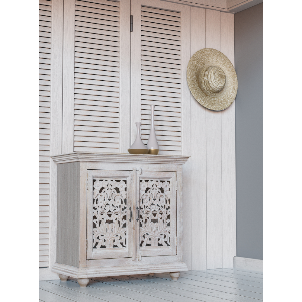 CORFU ΚΟΜΟΤΑ 2ΠΟΡΤΕΣ ΦΥΣΙΚΟ 90x40x90 - Image 2