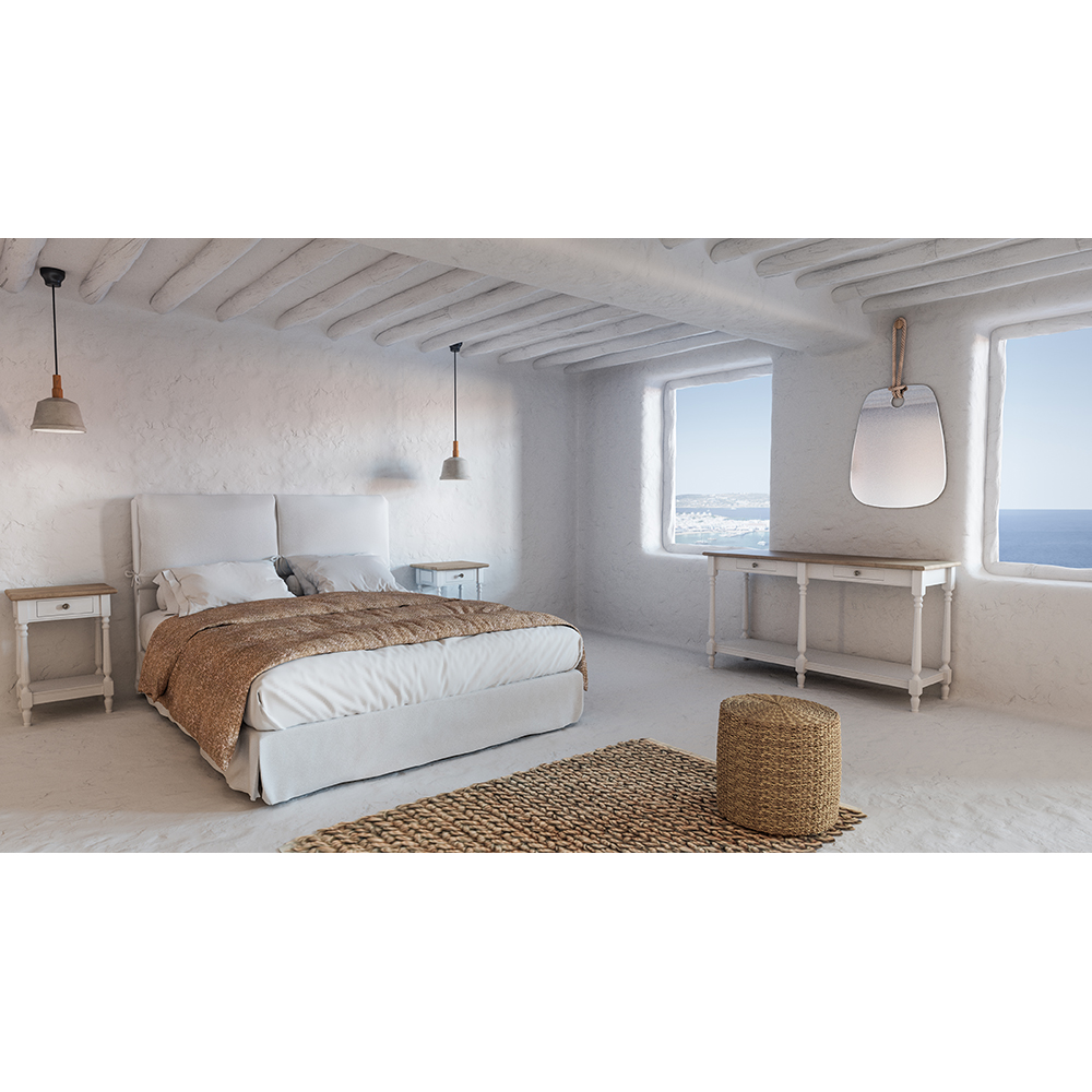 HISTORY ΚΟΜΟΔΙΝΟ ΛΕΥΚΟ ΦΥΣΙΚΟ 46x37x67 - Image 2