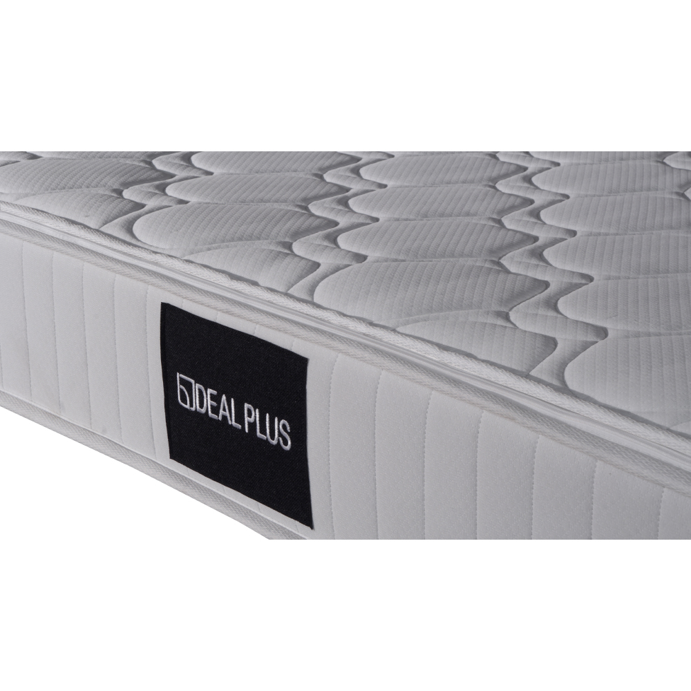 DEAL PLUS ΣΤΡΩΜΑ 90x200cm ΛΕΥΚΟ 200x90x24 - Image 4