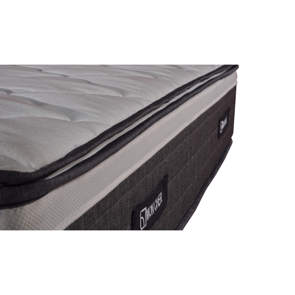 MON CHERI ΣΤΡΩΜΑ 160x200cm ΛΕΥΚΟ ΑΝΘΡΑΚΙ 200x160x28 - Image 3